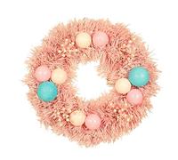 RLKHXBS Christmas Wreaths Garlands Door Decoration Christmas Wreaths Decoration 30cm/40cm/50cm/60cm Pink Christmas Tree Garlands Wall Window Commemoration Day