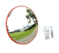 RLKHXBS Convex Traffic Mirror Security Mirror Curved Mirror Unbreakable, Multiple Sizes, wide Angle HD PC for Specialized Road Safety Store, with Adjustable Mounting Accessories