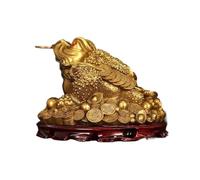 RLKHXBS Decor Home Copper Three-legged Toad Fortune Ornaments Living Room Porch Office Decoration Crafts Brass Decorative Objects