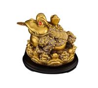 RLKHXBS Decor Home Metal Three-legged Toad Office Living Room Crafts Ornaments Brass Decorative Objects