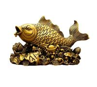 RLKHXBS Decor Housewarming Gift Opening Crafts Ornaments Living Room Study Desktop Full Copper Decorations Brass Decorative Objects