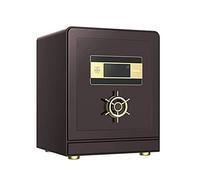 RLKHXBS Digital Security Safe for Home Office Double Safety Key Lock and Password Small Safe Home Safe All Steel Intelligent Anti Theft Cabinet