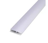 RLKHXBS Extra Wide T Molding Flooring Transition Strip, Wood Vinyl Floor Reducer Wide 4cm Flat Edge Trim Easy to Cut, Metal Carpet to Tile Transitions