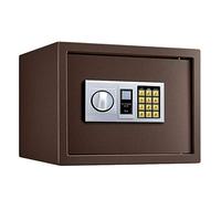 RLKHXBS Fire Resistant Combination Feet Lock Box Safe with Digital Keypad and Removable Shelf, Fireproof for Medicine Money Documents Valuables