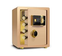 RLKHXBS Fireproof and Waterproof Electronic Home with Digital Keypad Office Fingerprint Password Bed Full Steel Wall Security Cabinet