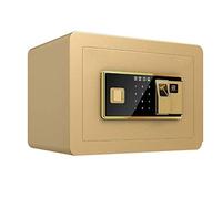 RLKHXBS, Fireproof Waterproof Deposit Insurance Security Fingerprint Medium Digital, Steel Construction, Electronic Password Security 35 X 25 X 25cm for Home (