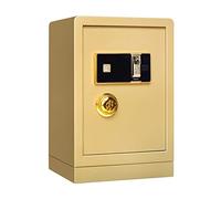 RLKHXBS, Fireproof Waterproof Deposit Office Storage Cabinet 60cm High Double Alarm All Steel Electronic Password Household Can Enter The Walls (Co for Home Off