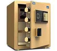 RLKHXBS, Fireproof Waterproof s and Lock es, Money Hotel s Security Lock es Business Cash Use ge Money Electronic Deluxe Digital Security for Home Office Cash (B (