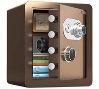 RLKHXBS, Fireproof Waterproof s Home and Lock es Deposit Cabinet Mechanical Password Household 45cm Large Invisible All Steel Embedded in The Money ge (Color : (Co
