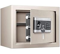 RLKHXBS Fireproof Waterproof Safe Cabinet with key, Alarm System to Your Cash, Protect Money, for Home, Business, Travel/a,B
