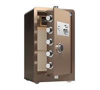 RLKHXBS, Fireproof Waterproof Security Digital Cabinet Large 70cm Steel, Fireproof Cabinets ge, Mechanical Code Lock Key Double Protects The File (Bro