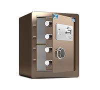 RLKHXBS, Fireproof Waterproof Security Digital Cabinet Steel Fireproof, Anti-Theft and Anti-Drilling Mechanical Code Key to Lock The Cash Drawer, Home Small (Bro