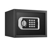 RLKHXBS, Fireproof Waterproof Security s, Electronic Password Cabinet Solid Steel with Keypad to Protect Money Jewelry Passports for Home or Travel for Home Office Cash Use ge
