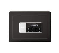 RLKHXBS, Fireproof Waterproof Small Home Electronic Password LED Display Office Security Anti-Theft Can Be Put Into The Wall Into The Wardrobe Valuables for Home O (Bl