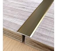 RLKHXBS Flat Floor Transition Strip Self Adhesive, Edging Trim Strip for TV Wall & Cabinet Decoration, Aluminum Door Gap Connecting Strip, 0.6inch / 0.8inch / 1.4inch / 2inch / 2.4inch Wide