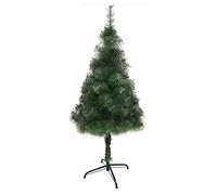 RLKHXBS Green Pvc Christmas Tree, Artificial Pines With Metal Stand Easy To Assemble Xmas Decoration Bare Tree Suitable For Suitable For Indoor And Outdoor Use-green E 2.4m(7.8ft) The New