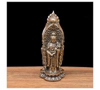 RLKHXBS Guanyin Statue Garden Buddha Bodhisattva Meditation Sculptures Ornaments Auspicious Feng Shui Buddhist Statues