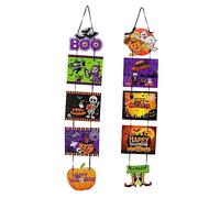 RLKHXBS Halloween Decor 2d Door Hanging Props Pair Set Indoor/outdoor Easy to Install Decorations