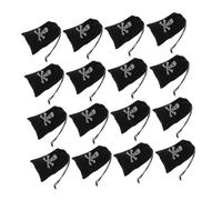 RLKHXBS Halloween Gold Coins Bag Small Pirate Treasure Pouch Drawstring Candy Bag for Halloween Decorations 30Pcs Set