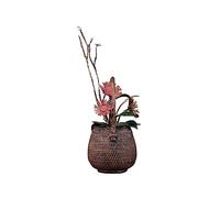 RLKHXBS Home Decor Statues Indoor Sunflower Basket Entrance Ornament Living TV Cabinet Tea Room Decoration Copper Sculpture Crafts Desktop Figurines (A)