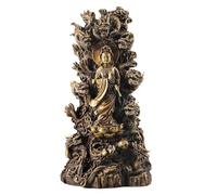 RLKHXBS Kowloon Guanyin Bronze Crafts Copper Home Zen Worship Buddha Statue Decoration Ornaments Buddhist Statues
