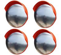 RLKHXBS Outdoor Driveway Mirrors for Blindspot 18 24 30 32 40 Inch, Acrylic Safety Security Traffic Garage Corner Mirror for Seeing Around Dead Ends