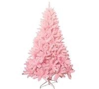 RLKHXBS Pink Artificial Hinged Encryption Fir Tree Christmas Decorations Christmas Ornaments Easy To Assemble-To H: 180Cm Commemoration Day