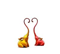 RLKHXBS Porch Decoration All Copper Elephant Entrance Ornament Living Room Desk to Heart Newlywed Office Study Crafts Ornaments for The Home