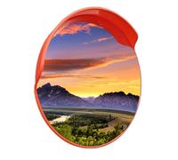 RLKHXBS Road Traffic Mirror, Turning Safety Mirror, Corner Mirror, Security Mirror，for Sharp Turns, Intersections