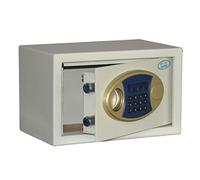 RLKHXBS s 20cm Height Gray Financial Office Security Cabine Cloakroom Embedded Security Household Small Electronic Password Anti-Theft Home Improvement (Color : Gray Size : 3220.520 cm)