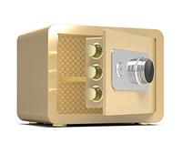 RLKHXBS s Fireproof and Anti-theft Small Mechanical Code Lock | Anti-deciphering Wall-mounted is Home, Study, Hotel, Office (Color : Gold, Size : 35x25x25cm) (Gold 35x25x25cm)