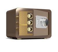 RLKHXBS s Fireproof and Anti-theft Small Mechanical Code Lock | Anti-deciphering Wall-mounted is Home, Study, Hotel, Office (Color : Gold, Size : 35x25x25cm) (Brown 35x25x25cm)
