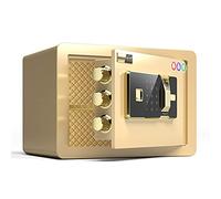 RLKHXBS s Home Office Fireproof And Anti-theft, Steel Storage, Fingerprint Password Lock Cabinet, 6 Ways To Unlock, 3 Sizes (Size : 38x32x45cm) (35x25x25cm)