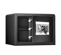 RLKHXBS Safes Anti-Fire Anti-theft Electronic Deluxe Digital Security Safe Keypad Lock Home Office Hotel Business Jewelry Cash Use,Wall Safes (Black 35x25x25cm)