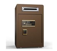 RLKHXBS Safes Anti-Fire Anti-theft Steel Depository Safe Digital Keypad Front Load Deposit Cash Vault Drop Slot,Wall Safes 42X38X70cm