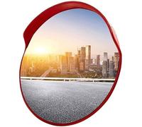 RLKHXBS Safety Mirror Outdoor Traffic Wide-Angle Lens,Convex Traffic Mirror, for Outdoor Narrow Roads, Street Corners and Driveways Safety or Buildings Blind Spots,Weatherpro