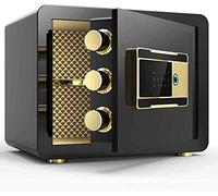 RLKHXBS Small s for Home Personal Cabinet s Fireproof Waterproof Lock Cabinets Cash Strong Solid Steel ty Lock Cash Security for Office Or Home Use Money