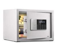 RLKHXBS Small s for Home Personal Cabinet s with Digital Keypad Electronic Security Depository Front Load Cash Vault Drop Hotels (Color : White)