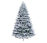 RLKHXBS Snow Flocked Artificial Christmas Tree,Party Decor Xmas Pine Tree Unlit Foldable Stand,Xmas Pine Tree Seasonal Holiday Decoration The New
