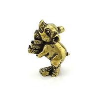 RLKHXBS Solid retro pure pig brick moving ornament copper handicraft