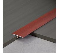 RLKHXBS T Molding Floor Transition Strip, Doorway Flooring Reducer for Large Small Flat Chink Crack Crevice Gap Seam Fissure Slit Slot Aperture Leakgap, with Wood Grain Effect