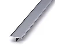 RLKHXBS T Molding Floor Transition Strip Floor Divider Strip, Aluminum Doorway Edge Trim for Wood Vinyl Laminate Floors, Flat Cinch Seam Cover/Binder, 3/4" Wide