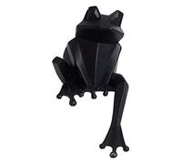 RLKHXBS Tabletop Abstract Geometric Frog Statue Origami Animal Figurine Art Resin Craftwork Decoration
