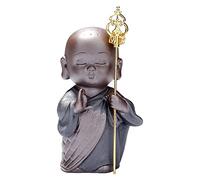 RLKHXBS Tabletop Buddha Statue Zen Little Monk Tea pet Decoration Accessories Crafts