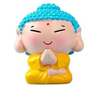 RLKHXBS Tabletop Chinese Style China-Chic Little Goddess Of Wealth Guanyin Small Ornaments Old Man Guan's Table Top Wealth Attraction Station Decoration Gifts Statue of Wealth Statues