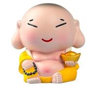 RLKHXBS Tabletop Chinese Style China-Chic Little Goddess Of Wealth Guanyin Small Ornaments Old Man Guan's Table Top Wealth Attraction Station Decoration Gifts Statue of Wealth Statues