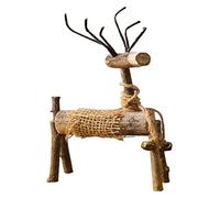 RLKHXBS Tabletop Christmas Doll Ornament Happy New Year Xmas Gifts Merry Wooden Desktop Crafts Statue