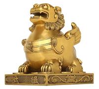 RLKHXBS Tabletop Copper Pi Xiu Ornaments Room TV Cabinet Wine Cabinet Crafts Desktop Decoration Ornaments Bring Good Luck Statue