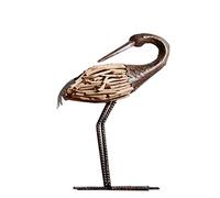 RLKHXBS Tabletop Crafts Decoration Wooden Animals, Cranes, Iron Art, Small Ornaments, Handmade Desktop Ornaments, Gifts, Decorations, Lucky Gifts Collection Statue