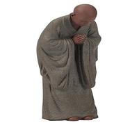 RLKHXBS Tabletop Decor Accents,Buddha Statue Zen Little Monk Study Office Ceramic Decoration